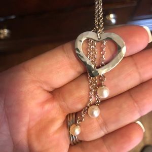 Three of hearts necklace - Vantel Pearls